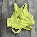 Nordstrom Nordstorm Becco Size Large Bright Yellow Crop Top Athletic Tank Top Photo 1