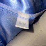 Blue Satin Maid of Honor Robe Size‎ S/M — Bridal Party Getting Ready Gift Photo 6