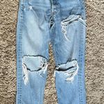 GRLFRND High Rise Distressed Straight Jeans Size 26 Photo 0