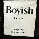 Free People  Boyish Billy Jeans La Strada 24 Rigid High Rise Skinny Black NEW Photo 13