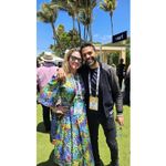 Hunter Bell  Multicolored Leopard Printed 100% Silk Leoparf Casper Dress size 10 Photo 11