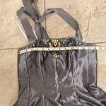 Masquerade  Gray Homecoming Dress Photo 7