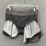Lululemon Hotty Hot Shorts High Rise 4" Heather Lux Gray Athletic Gym Women's 6 Photo 3