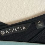 Athleta  Nirvana Go To Long Sleeve Cross Back Super Soft Sweatshirt Dress, blk, M Photo 2