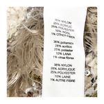 Chico's CHICO’S Greta Shimmery Sequins Silky Fringe Wool Blend Open Cardigan, Size Large Photo 3