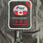 Pajar  Quilted Puffer Fur Trim Hood Down Insulated Black Winter Parka Coat Photo 5