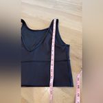 Lululemon Power Pivot Tank Everlux Black MEASUREMENTS Photo 7