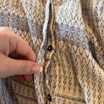 Anthropologie MAEVE by , Blue And Cream Colored tunic size Small Photo 6