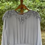 Ursula Of Switzerland Women's Vintage Ice Blue Maxi Dress Size 12 Photo 2