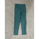 Girlfriend Collective XS cropped Leggings TEAL EUC Photo 1