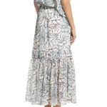 Foxiedox  Amina halter dress tea length large nwt $198 Anthropologie ruffle l Photo 3