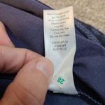 Athleta Women's Dress Size Medium Santorini Thera Printed Mini Dress UFP 50 Navy Photo 14