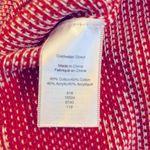 Coldwater Creek Fresh Red Lots of Love Sweater Size MP Photo 7