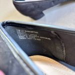 Liz Claiborne Manhattan Black Suede Heeled Loafer Pumps Size 11 NWT Photo 6