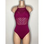 Robin Piccone New.  Fuschia Swimsuit. Size 4. Retails $159 Photo 3