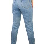 Zana Di 1990s Vintage High Rise Straight Leg Mom Jeans Tapered 30" Yoke Jeans Photo 2