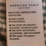 American Eagle Green Gingham Dress Womens Ruffle Smocked Waist Tiered Size M Size M Photo 6