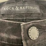 Rock & Republic Black Cheetah Print Pants Photo 3