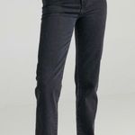 Rolla's • classic straight jeans in vintage black sz 26 Gray Photo 2