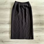 Casual Corner Wrap Skirt Black 6 EUC Black Photo 3