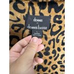 Dennis Basso Size L Fab Leopard Animal Print Faux-Fur Reversible Car Coat Jacket Photo 14