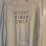 C&C California  White 'Merry Vibes Only' Sweatshirt Photo 0