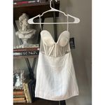 retrofete Ludlow Strapless Corset Mini Dress White Womens Size XS Photo 5