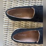 Vionic  Black Suede Midi Slip On Sneakers size 7.5 workwear athleisure classic Photo 5