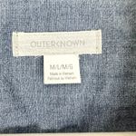 Outerknown  Blanket Shirt Womens Size Medium Large Plaid Button Heavy Shacket Photo 3