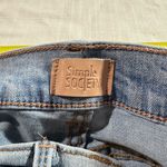 Simple Society Stylish Light Blue Flare Jeans Photo 1