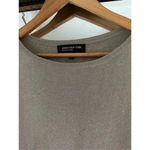 Jones New York  Beaded Gold/Grey‎ Shimmery Sweater Tunic Size Large Photo 3