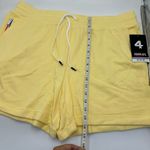 Fourlaps Rush Shorts Womens XL Banana Stretch Gym Athleisure NWT MSRP $58 Yellow Photo 6