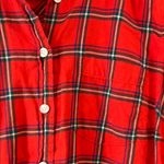 J.Crew  Boy Fit Soft Red Plaid Button Down Casual 100% Cotton Shirt - Size Small Photo 2