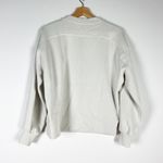 Lululemon Women's Perfectly Oversized Cropped Crew Softstreme White Opal Sweater Photo 2
