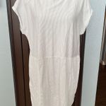 Eileen Fisher organic cotton striped bateau neck tunic dress Photo 0