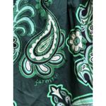 Farm Rio Sweet Mermaids Bandana Paisley Patchwork Puff Sleeve Mini Dress XS Photo 4