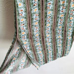 Free People Take Your Tie Off Sage Green Multi Print Wide-Leg Pants Sz Small Photo 4