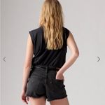 Levi's NWT 501 Original Fit High Rise Shorts in Black Photo 2