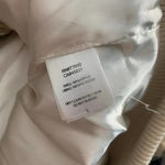 Chaser Faux Fur Lamby Bomber Jacket in Cream Photo 12