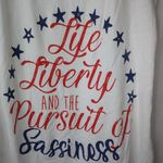 Next Level Apparel Life Liberty & Pursuit of Sassiness Tank S Photo 1