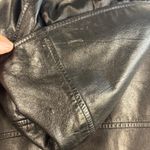 wilson's leather ‎ Hooded Leather Coat Full Zip Pockets Black Size M Capsule READ Photo 8
