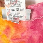 VTG Walt Disney World Midi Dress Medium Handmade Tie Dye Sleeveless Cotton 976‎ Yellow Photo 5