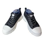 True Religion  Janis Platform Sneakers Black Glitter Accent Women’s Size 10 Photo 6