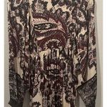 Free People  Say You Love Me Paisley Boho Mini Dress Photo 4