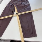 BLANK NYC Pants Women 25 Brown Shake Faux Leather High Rise Ankle Photo 8