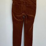 Anthropologie Pilcro & The Letterpress Brown High Rise Corduroy Skinny Pants Size 25 Photo 5