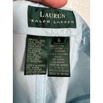 Ralph Lauren Lauren  Light Blue Cotton Cropped Capri Pants Size 6 Photo 1