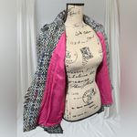 draper's & damon's Draper’s Damon’s Vintage Multicolor Fringed Jacket Tweed Blazer sz 16 Photo 5