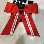 Under Armour  logo Red Hair Bow Photo 1