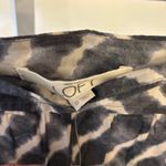 Loft  NWT Women's Gray Hombre Tie Dye Diagonal Striped Mini Skirt Size 10 Photo 5